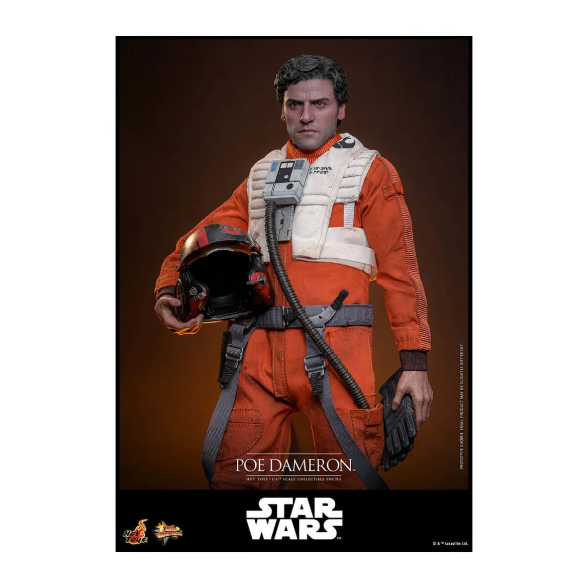 Hot Toys Star Wars : The Force Awakens - POE DAMERON MMS 1/6