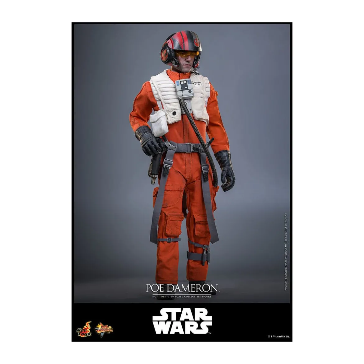 Hot Toys Star Wars : The Force Awakens - POE DAMERON MMS 1/6