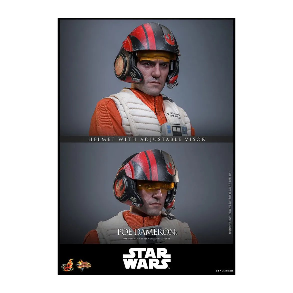 Hot Toys Star Wars : The Force Awakens - POE DAMERON MMS 1/6