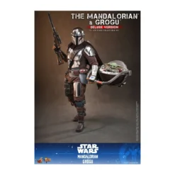 Hot Toys Star Wars - The Mandalorian and Grogu (Deluxe Version) MMS 1/6 - Star Wars: The Mandalorian & Grogu