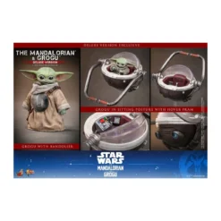 Hot Toys Star Wars - The Mandalorian and Grogu (Deluxe Version) MMS 1/6 - Star Wars: The Mandalorian & Grogu