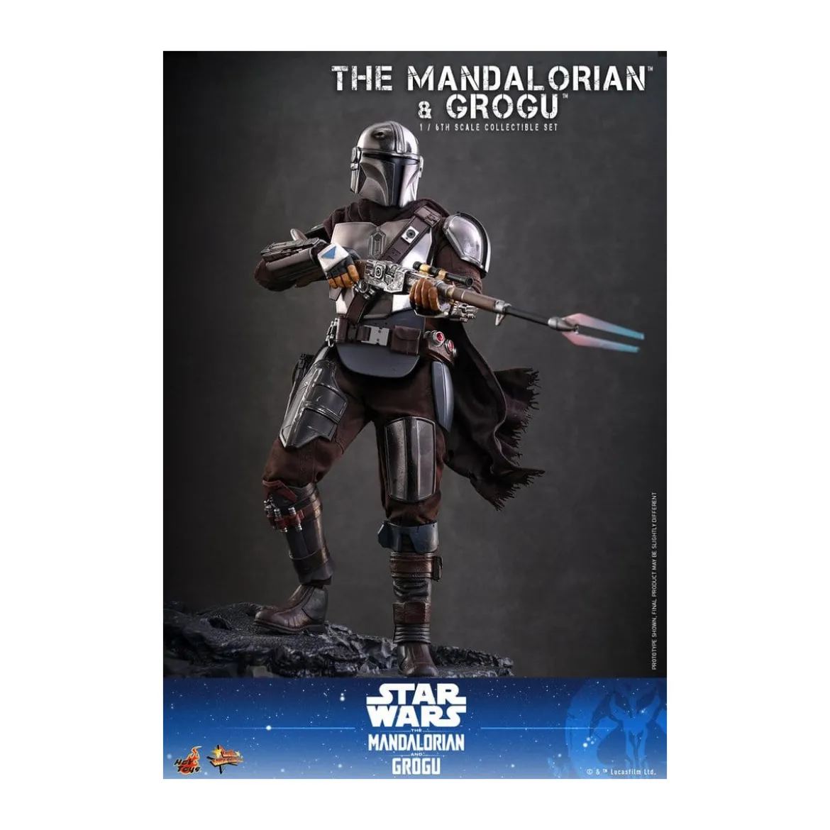 Hot Toys Star Wars - The Mandalorian and Grogu MMS 1/6 - Star Wars: The Mandalorian & Grogu