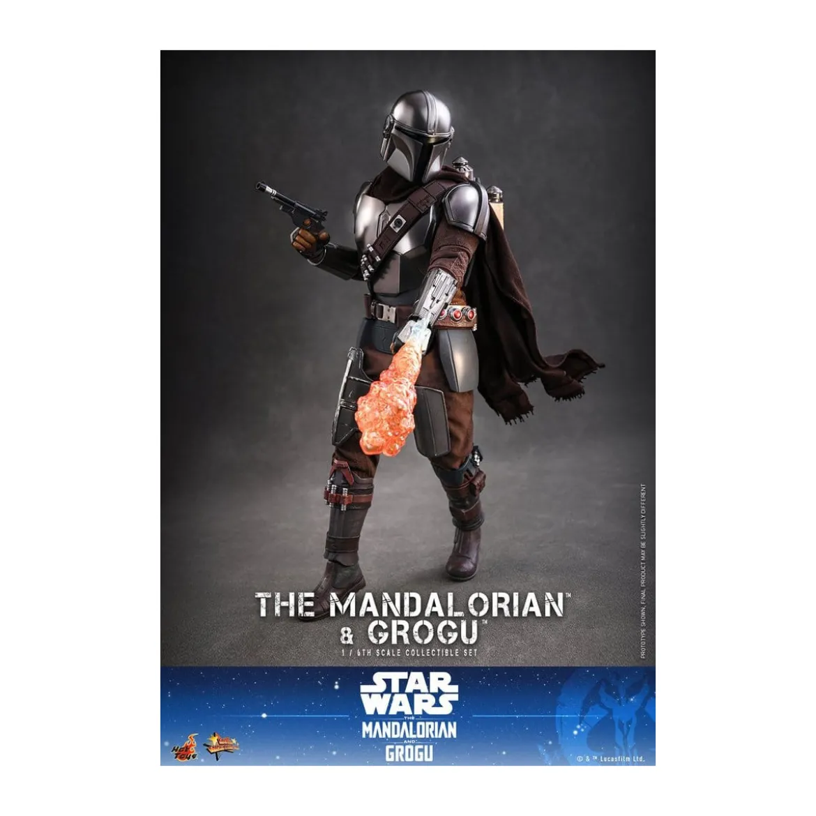Hot Toys Star Wars - The Mandalorian and Grogu MMS 1/6 - Star Wars: The Mandalorian & Grogu