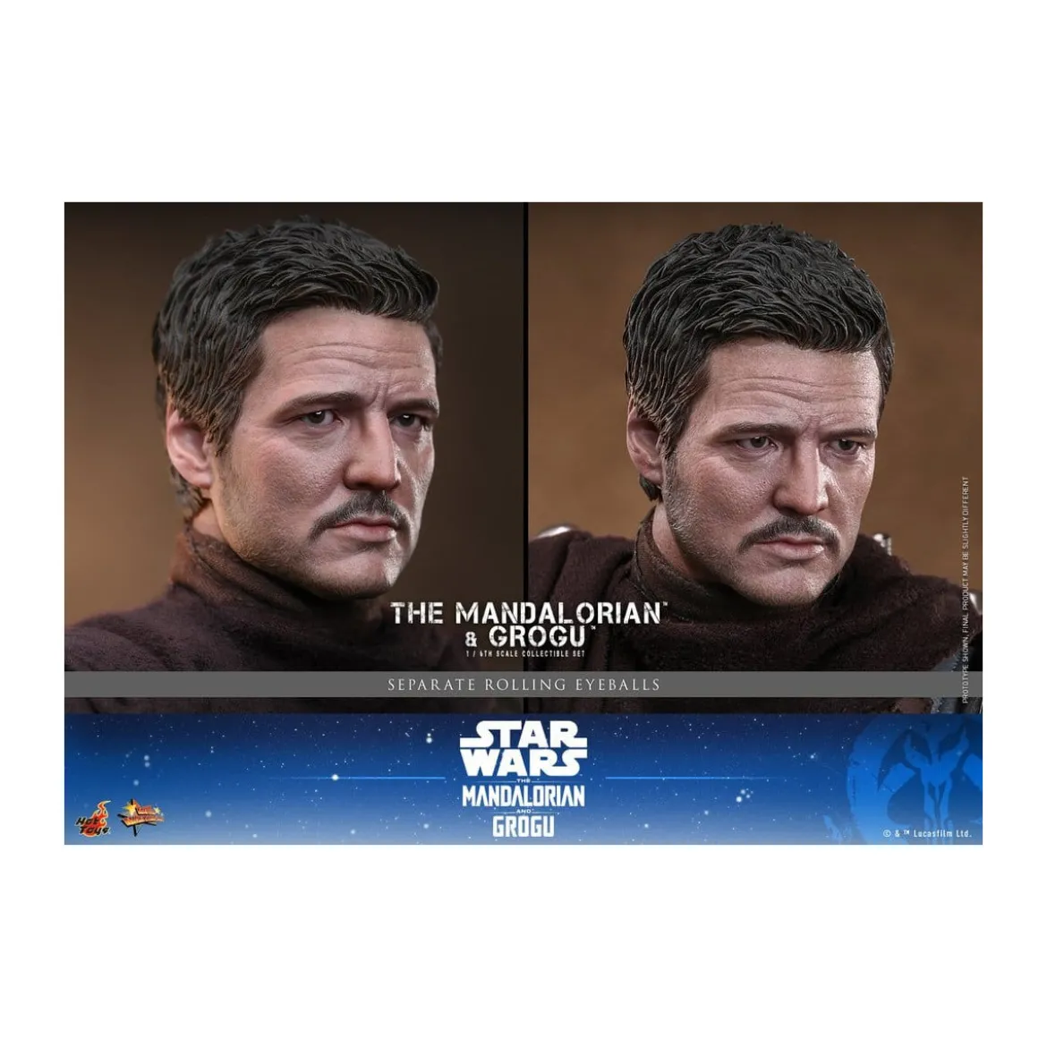 Hot Toys Star Wars - The Mandalorian and Grogu MMS 1/6 - Star Wars: The Mandalorian & Grogu