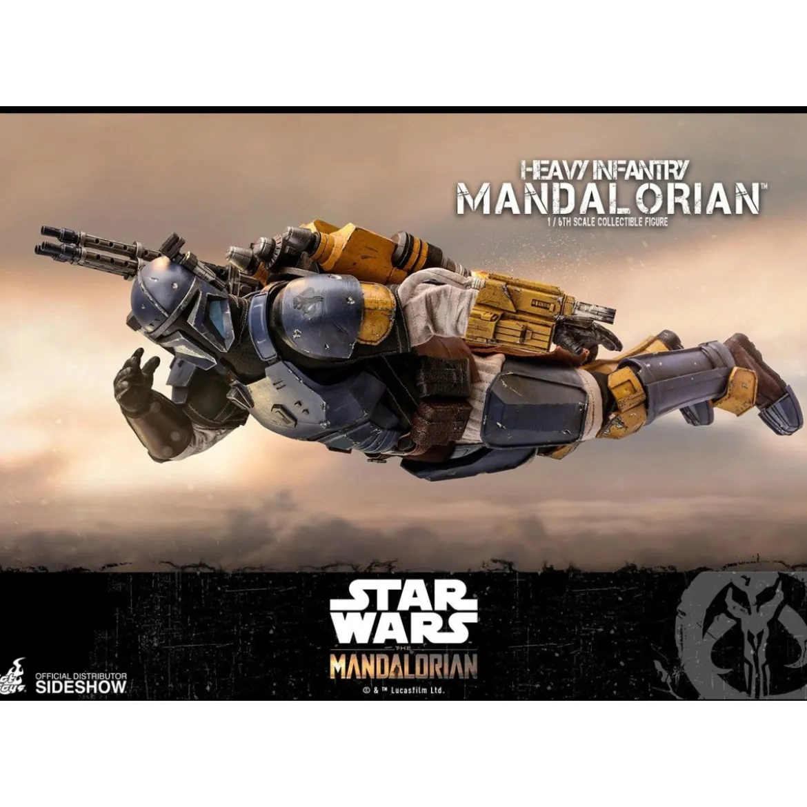 Hot Toys Star Wars - The Mandalorian - Heavy Infantry Mandalorian - Occasion