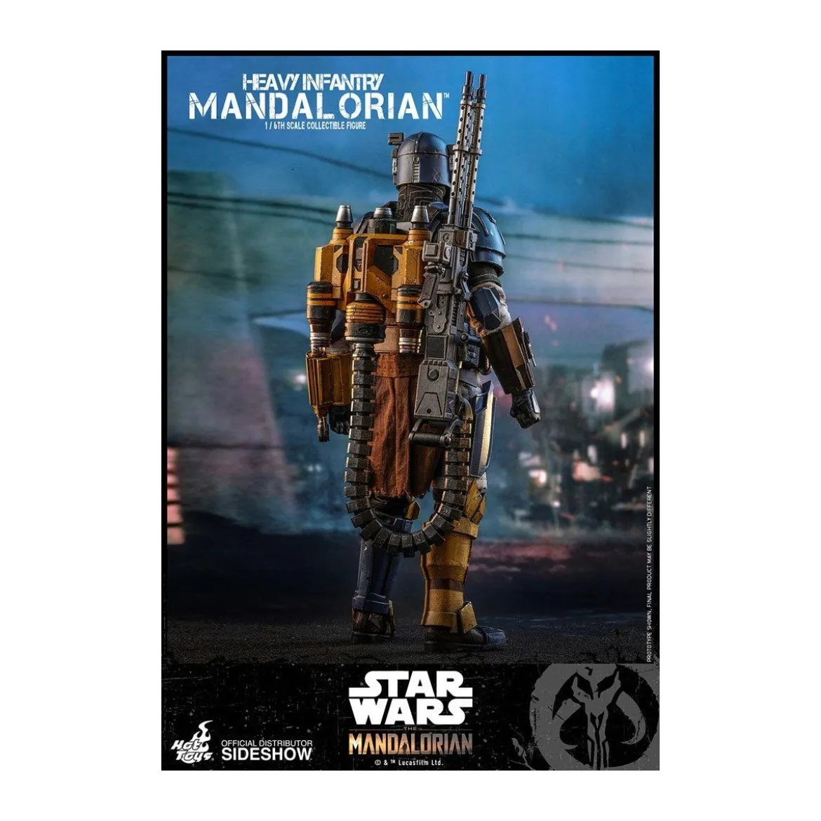 Hot Toys Star Wars - The Mandalorian - Heavy Infantry Mandalorian - Occasion