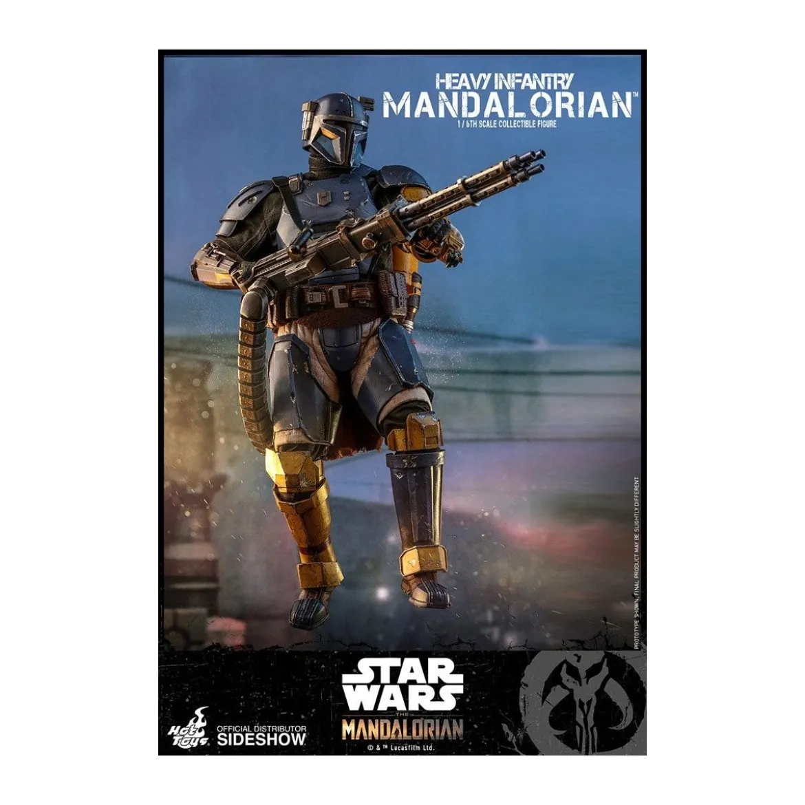 Hot Toys Star Wars - The Mandalorian - Heavy Infantry Mandalorian - Occasion