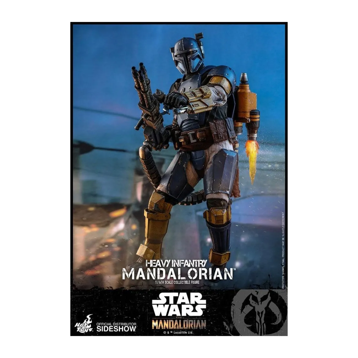 Hot Toys Star Wars - The Mandalorian - Heavy Infantry Mandalorian - Occasion