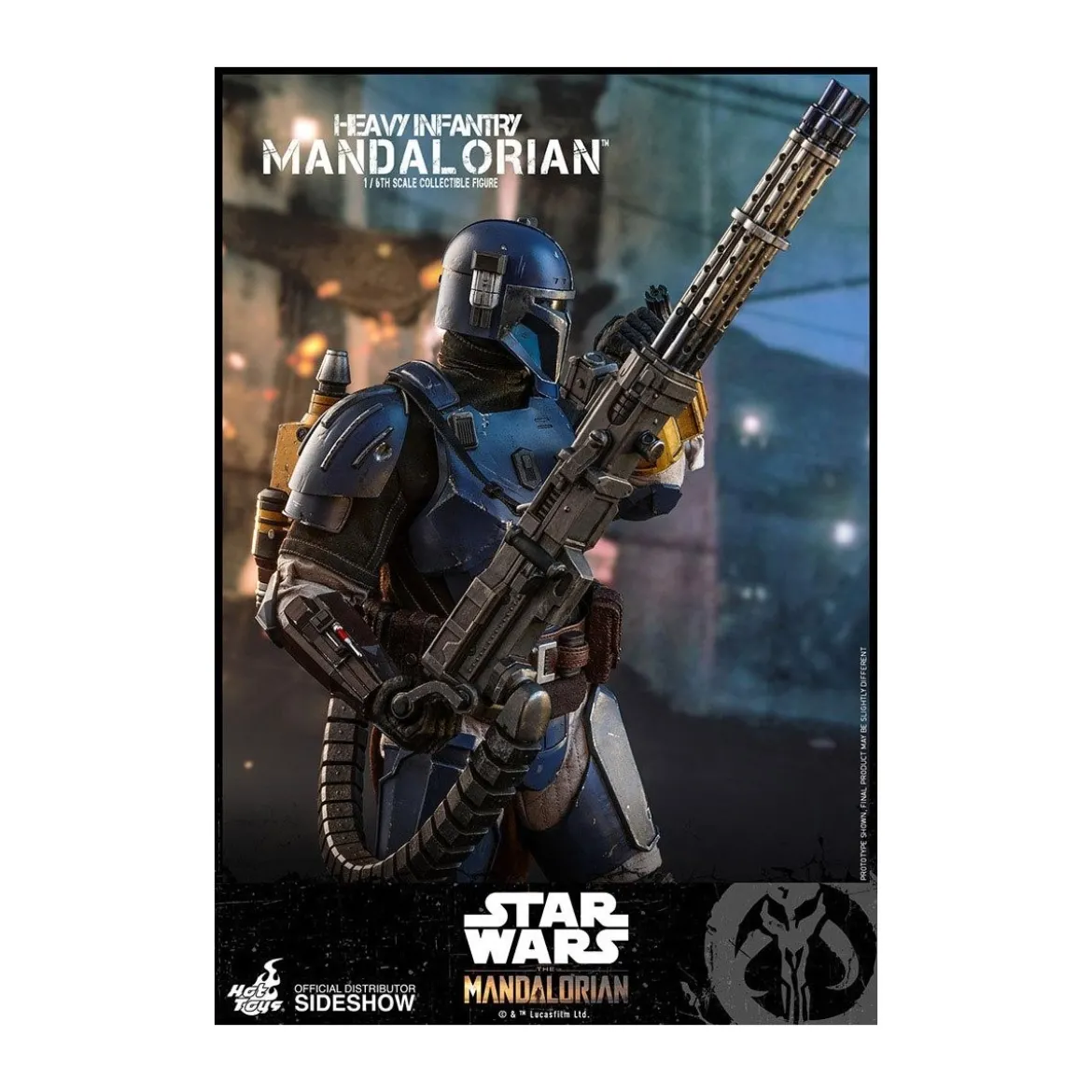 Hot Toys Star Wars - The Mandalorian - Heavy Infantry Mandalorian - Occasion