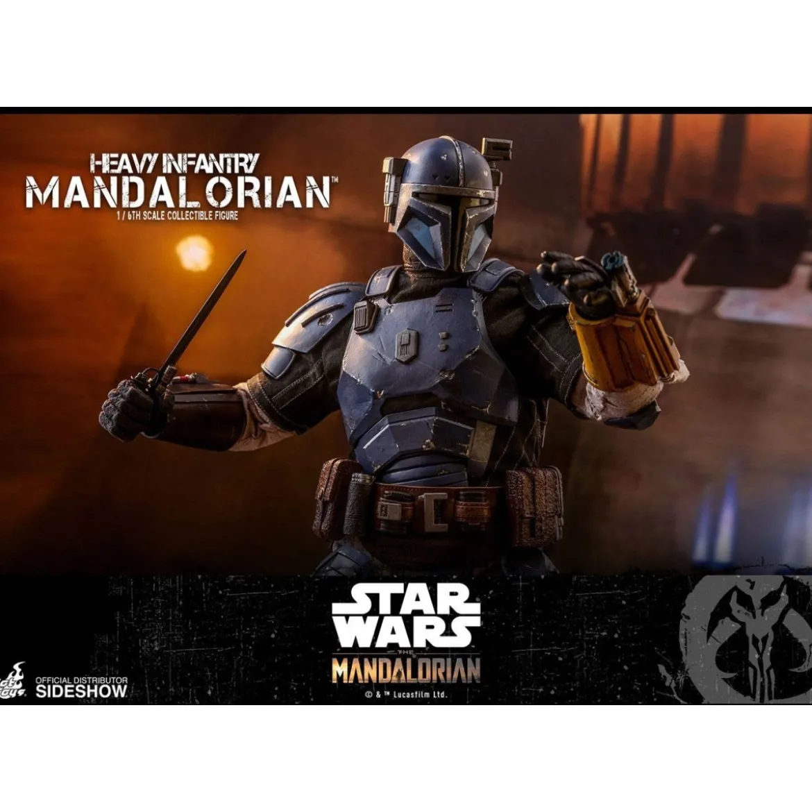 Hot Toys Star Wars - The Mandalorian - Heavy Infantry Mandalorian - Occasion