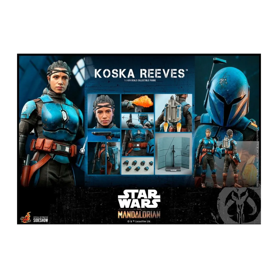 Hot Toys Star Wars The Mandalorian - Koska Reeves 1/6 Movie Masterpiece