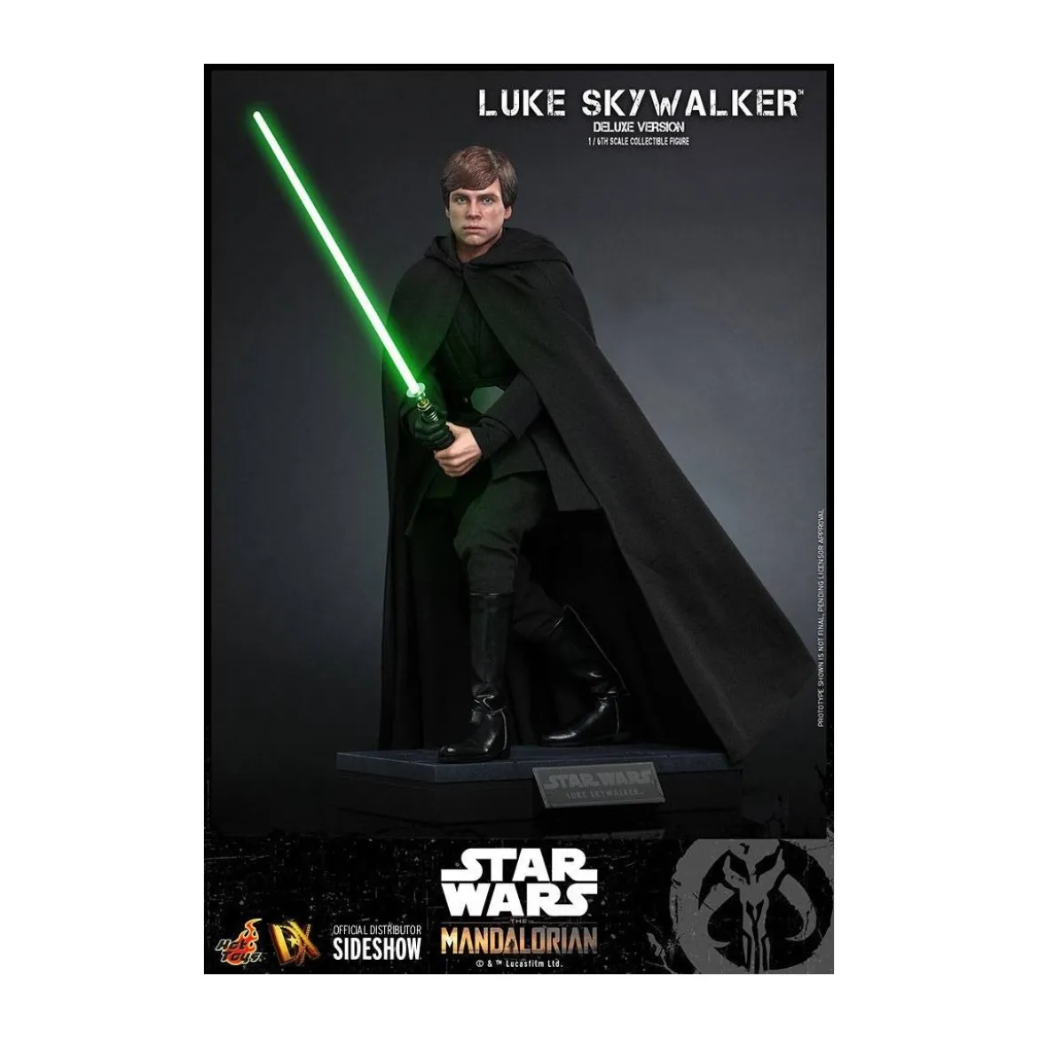 Hot Toys Star Wars The Mandalorian - Luke Skywalker Deluxe Version 1/6 Movie Masterpiece