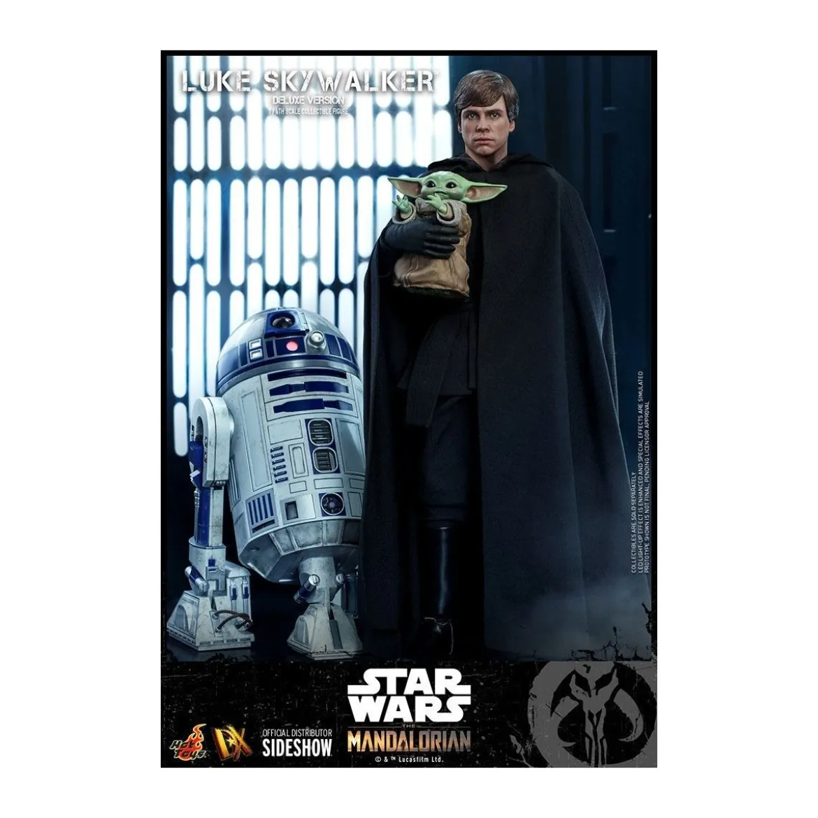 Hot Toys Star Wars The Mandalorian - Luke Skywalker Deluxe Version 1/6 Movie Masterpiece