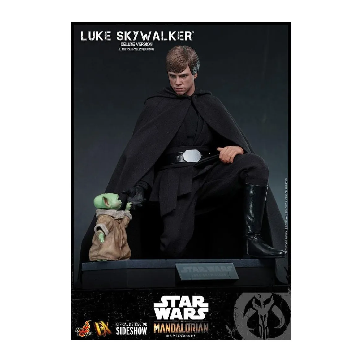 Hot Toys Star Wars The Mandalorian - Luke Skywalker Deluxe Version 1/6 Movie Masterpiece