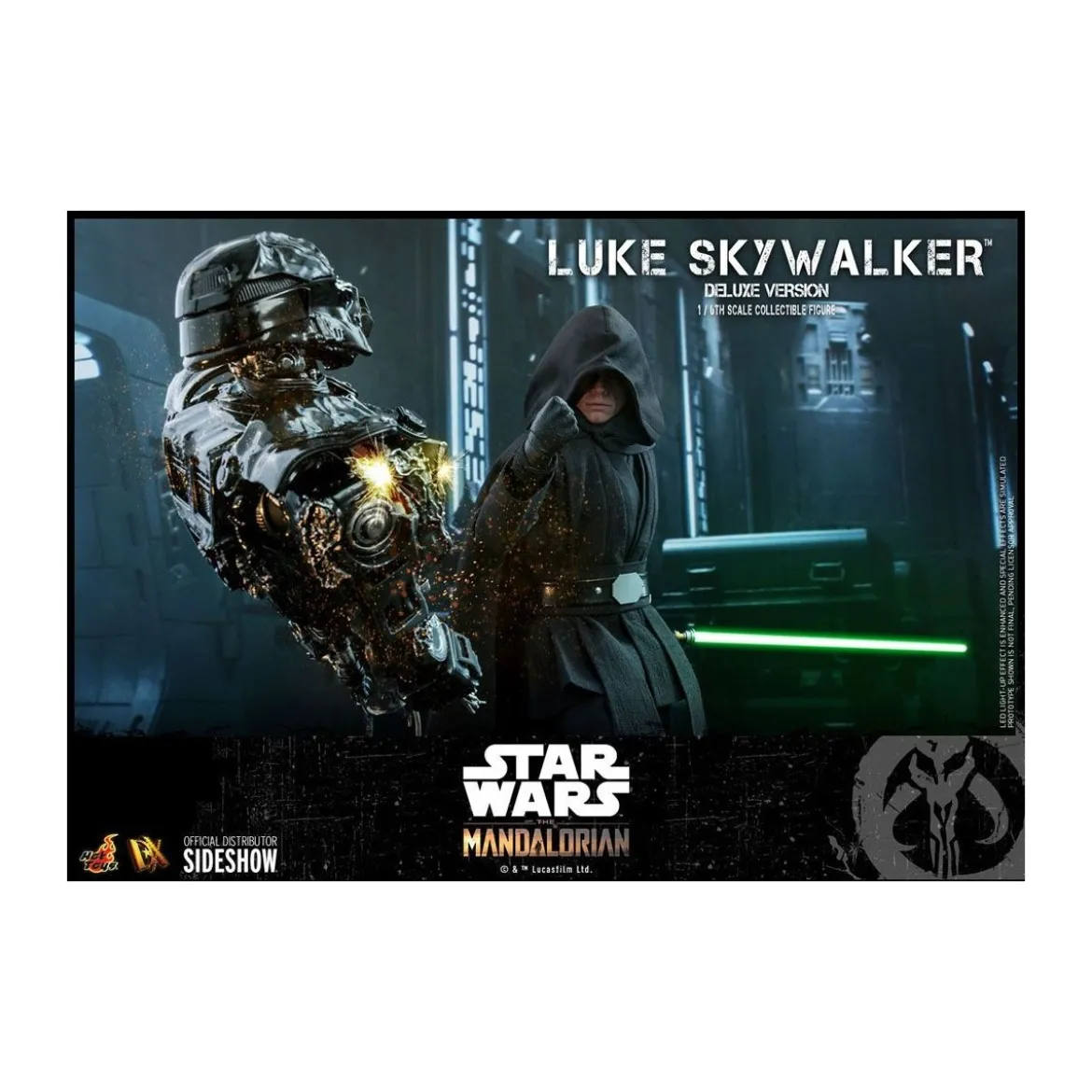 Hot Toys Star Wars The Mandalorian - Luke Skywalker Deluxe Version 1/6 Movie Masterpiece