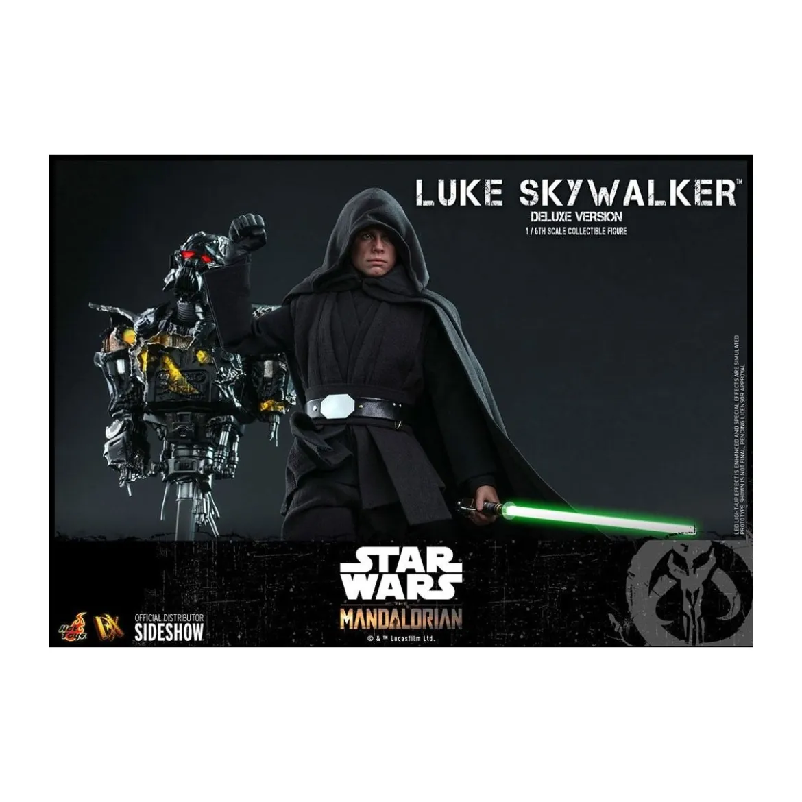 Hot Toys Star Wars The Mandalorian - Luke Skywalker Deluxe Version 1/6 Movie Masterpiece