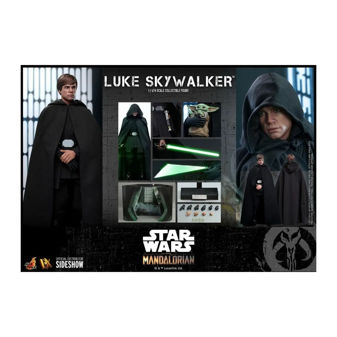 Hot Toys Star Wars The Mandalorian - Luke Skywalker 1/6 Movie Masterpiece