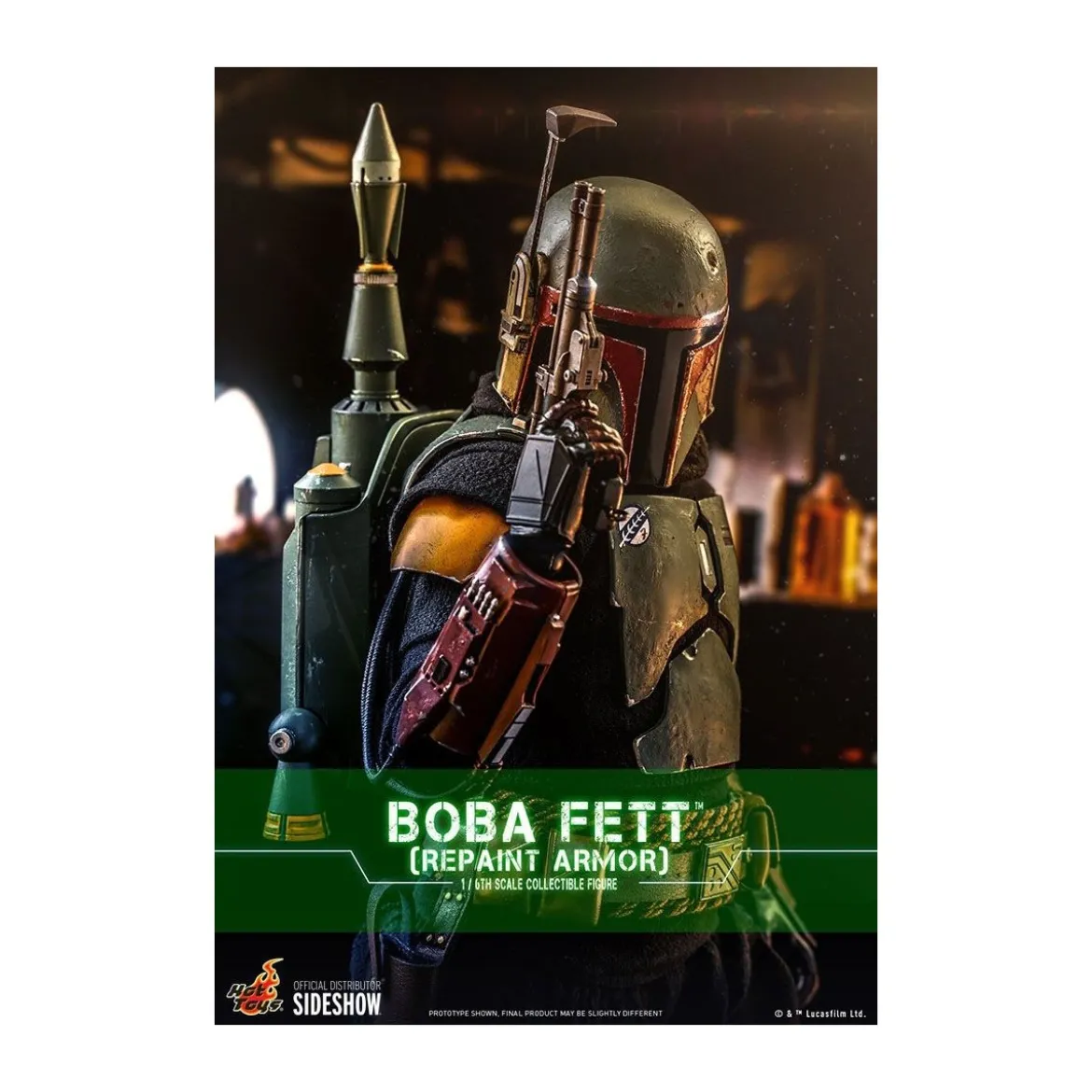 Hot Toys Star Wars The Mandalorian - Boba Fett (Repaint Armor) 1/6 Movie Masterpiece