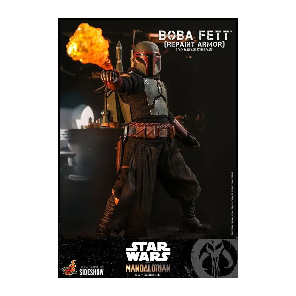 Hot Toys Star Wars The Mandalorian - Boba Fett (Repaint Armor) 1/6 Movie Masterpiece
