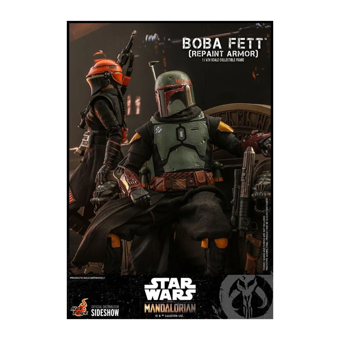 Hot Toys Star Wars The Mandalorian - Boba Fett (Repaint Armor) 1/6 Movie Masterpiece