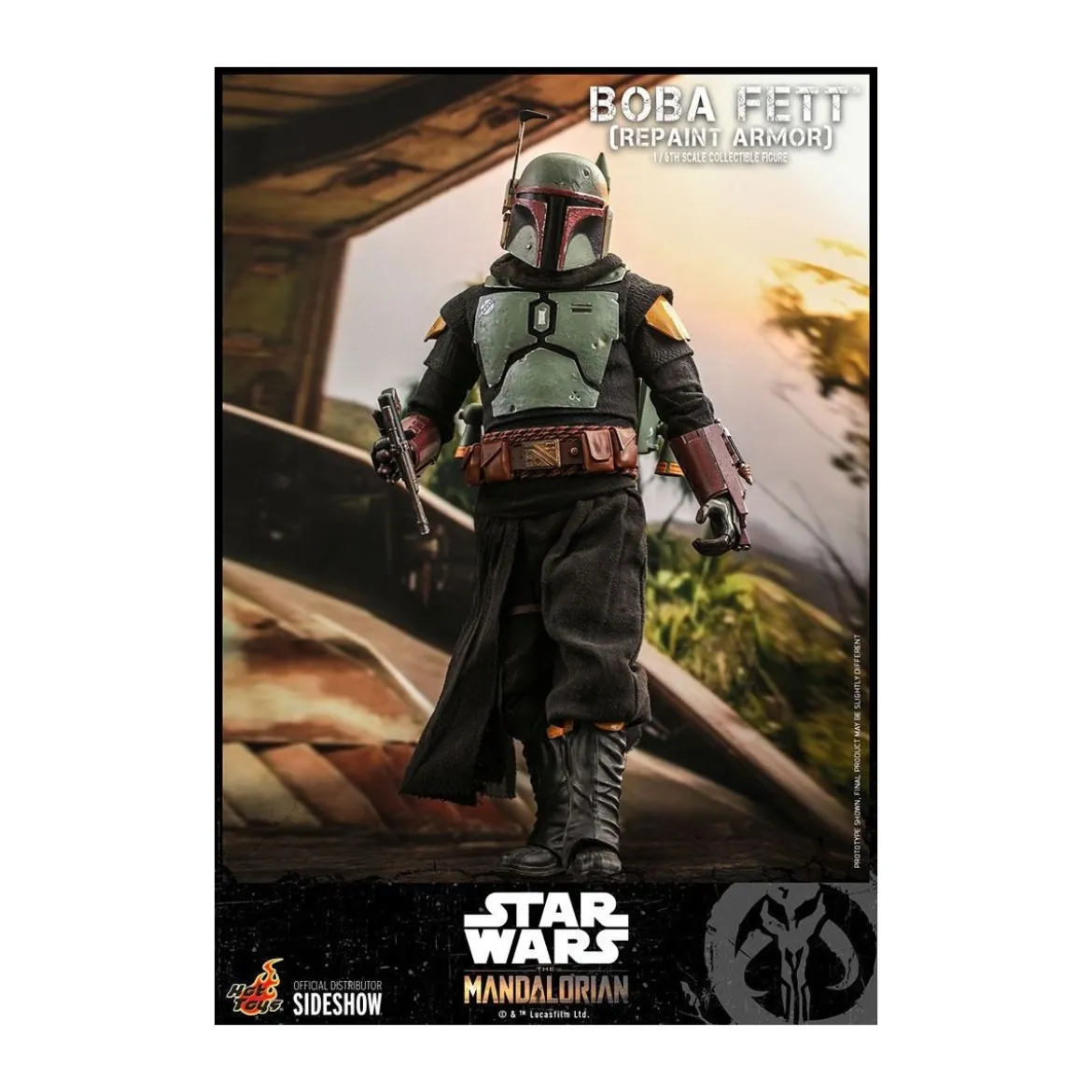 Hot Toys Star Wars The Mandalorian - Boba Fett (Repaint Armor) 1/6 Movie Masterpiece