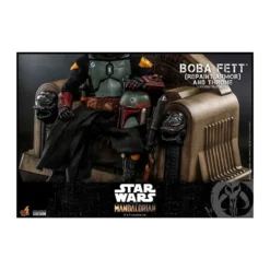 Hot Toys Star Wars The Mandalorian - Boba Fett (Repaint Armor) and Throne 1/6 TMS056