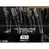Hot Toys Star Wars The Mandalorian pack 2 figurines 1/6 The Mandalorian & Grogu Deluxe Version