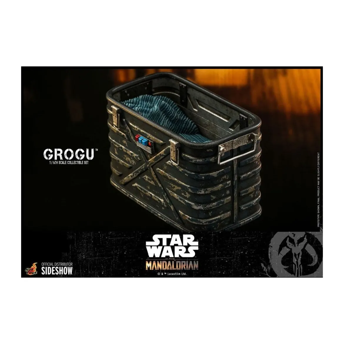 Hot Toys Star Wars - The Mandalorian - Grogu 1/6 pack de 3 figurines