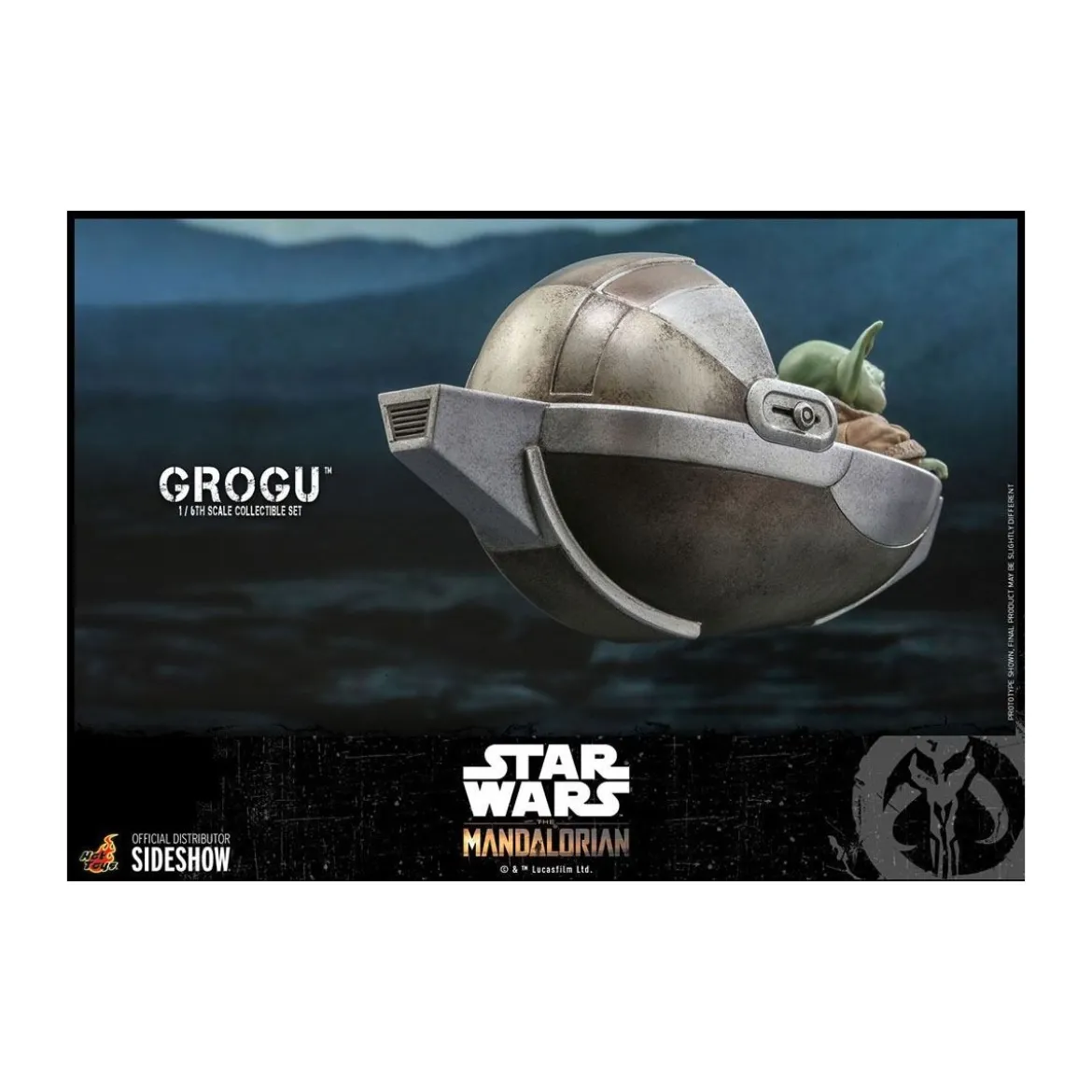 Hot Toys Star Wars - The Mandalorian - Grogu 1/6 pack de 3 figurines