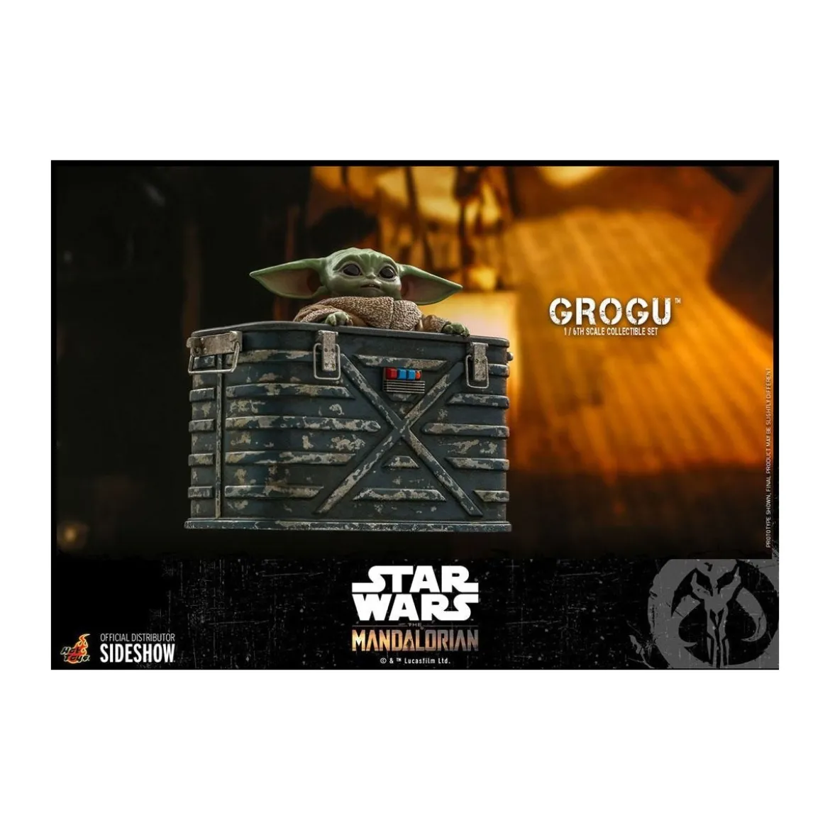 Hot Toys Star Wars - The Mandalorian - Grogu 1/6 pack de 3 figurines