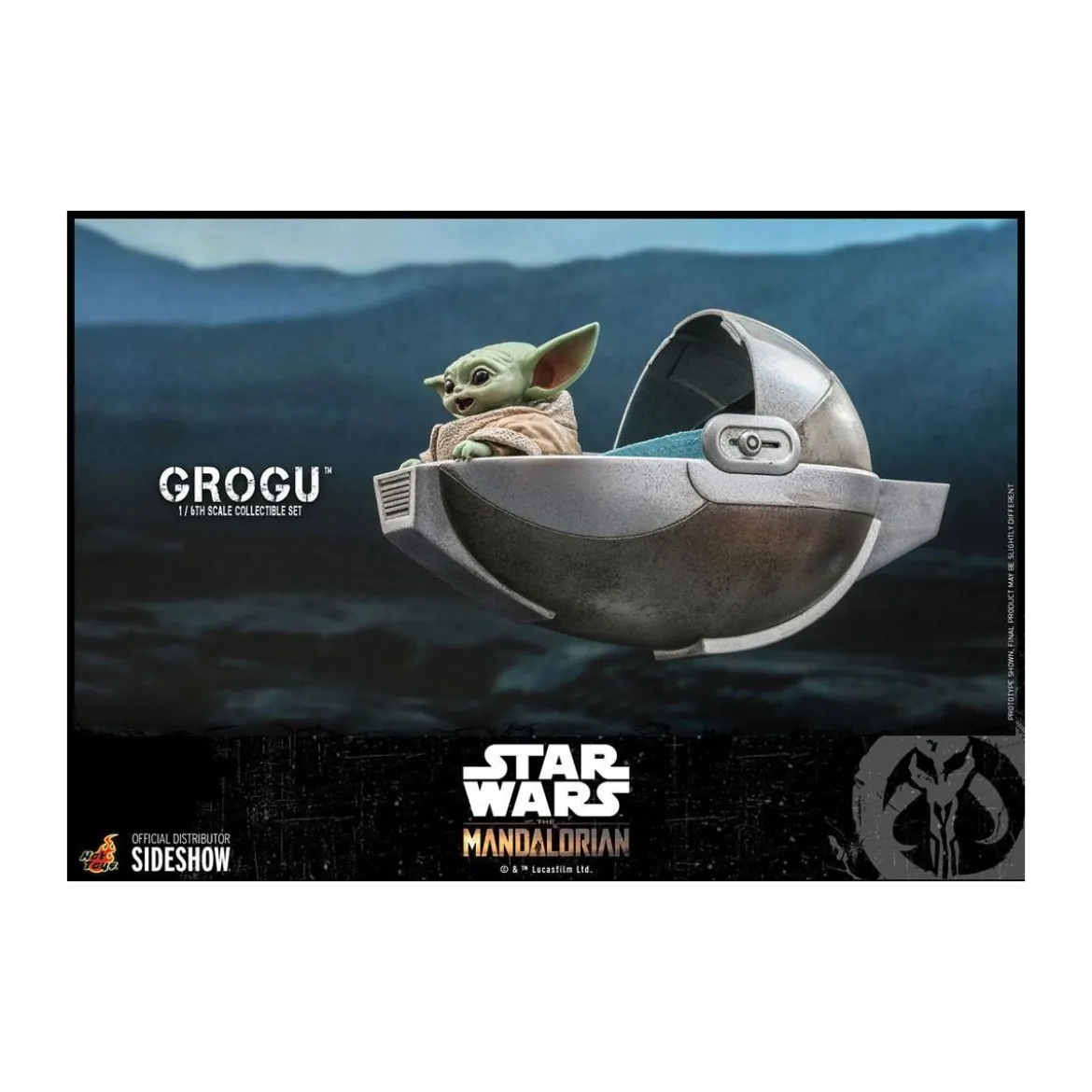 Hot Toys Star Wars - The Mandalorian - Grogu 1/6 pack de 3 figurines