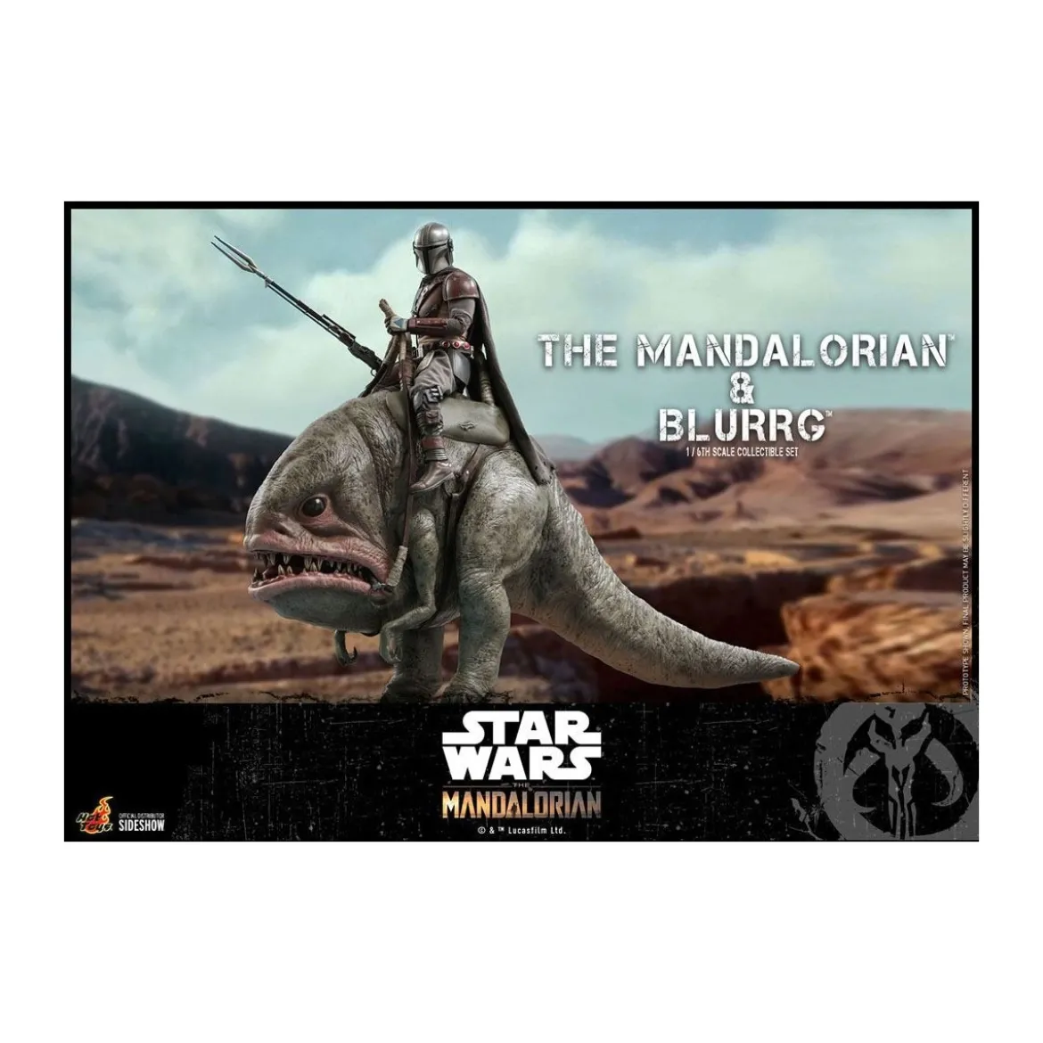 Hot Toys Star Wars - The Mandalorian and Blurrg
