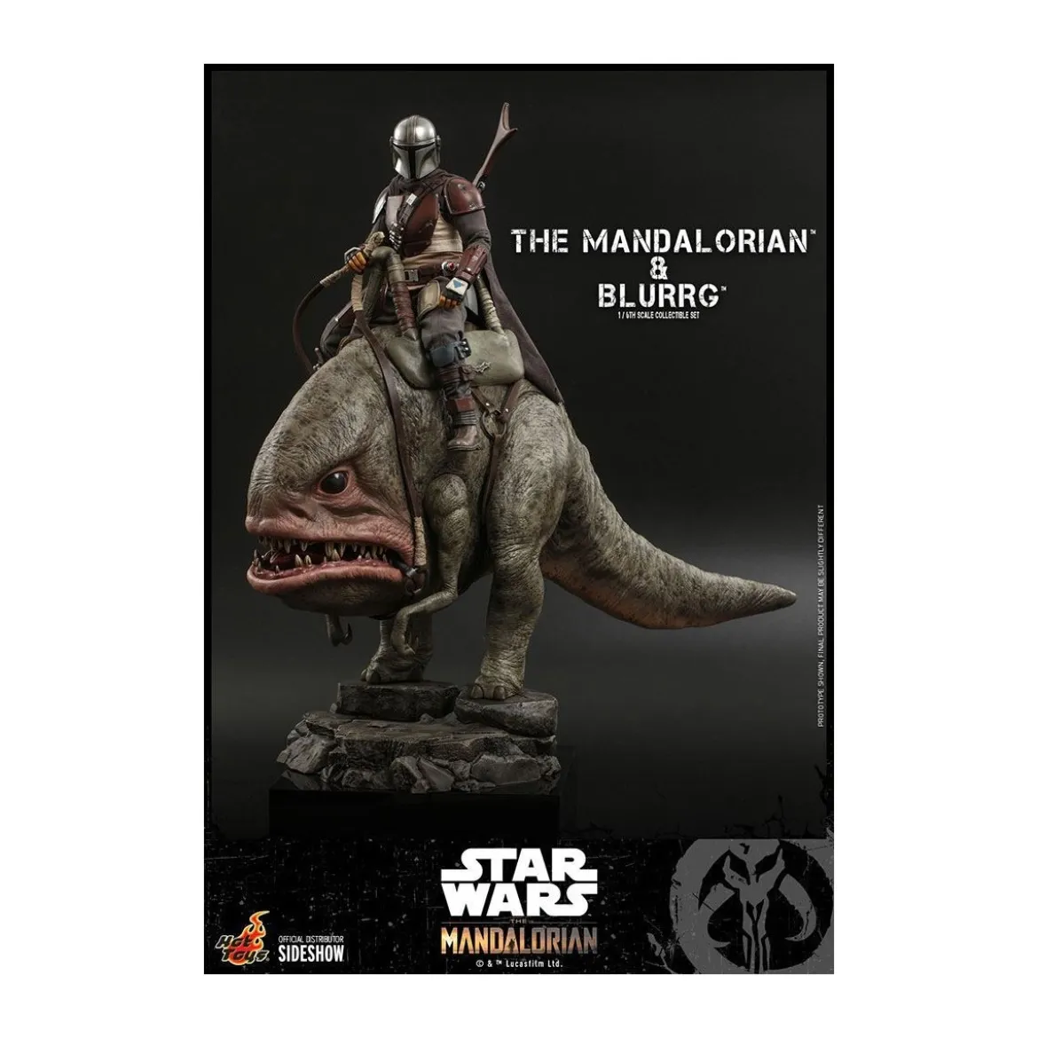 Hot Toys Star Wars - The Mandalorian and Blurrg