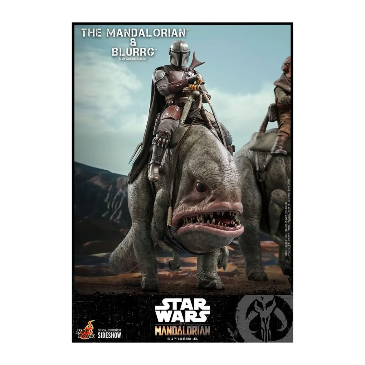 Hot Toys Star Wars - The Mandalorian and Blurrg