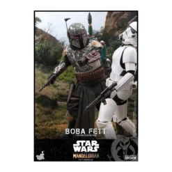 Hot Toys Star Wars The Mandalorian Boba Fett 1/6 Movie Masterpiece