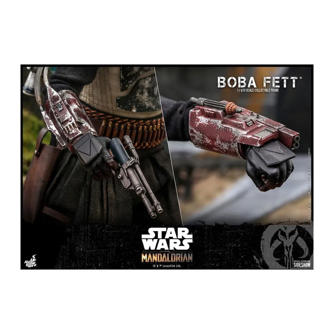 Hot Toys Star Wars The Mandalorian Boba Fett 1/6 Movie Masterpiece
