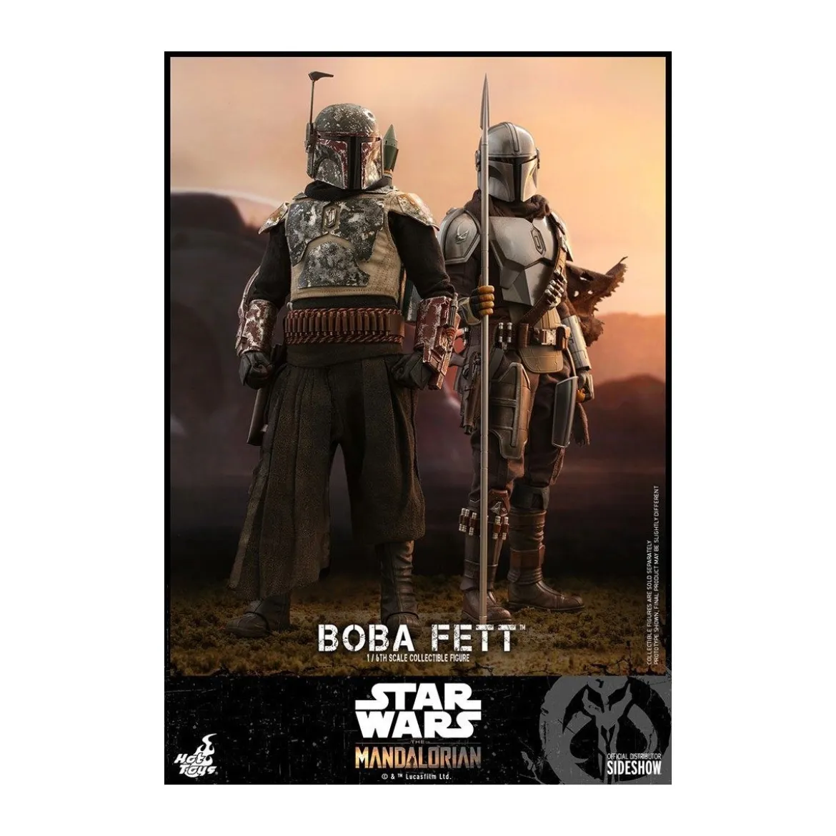 Hot Toys Star Wars The Mandalorian Boba Fett 1/6 Movie Masterpiece