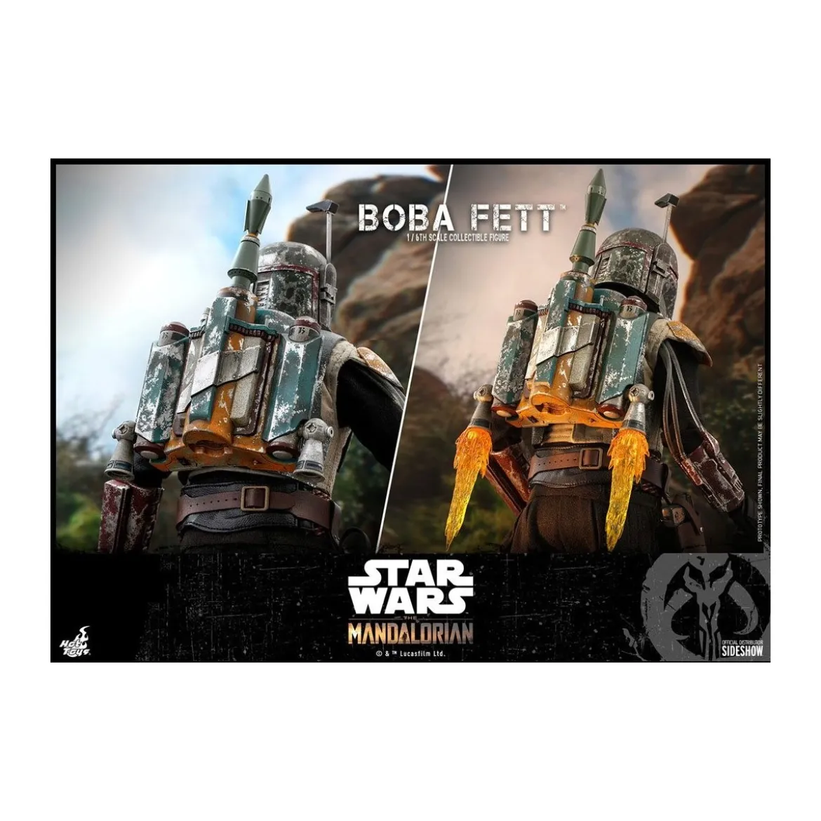 Hot Toys Star Wars The Mandalorian Boba Fett 1/6 Movie Masterpiece
