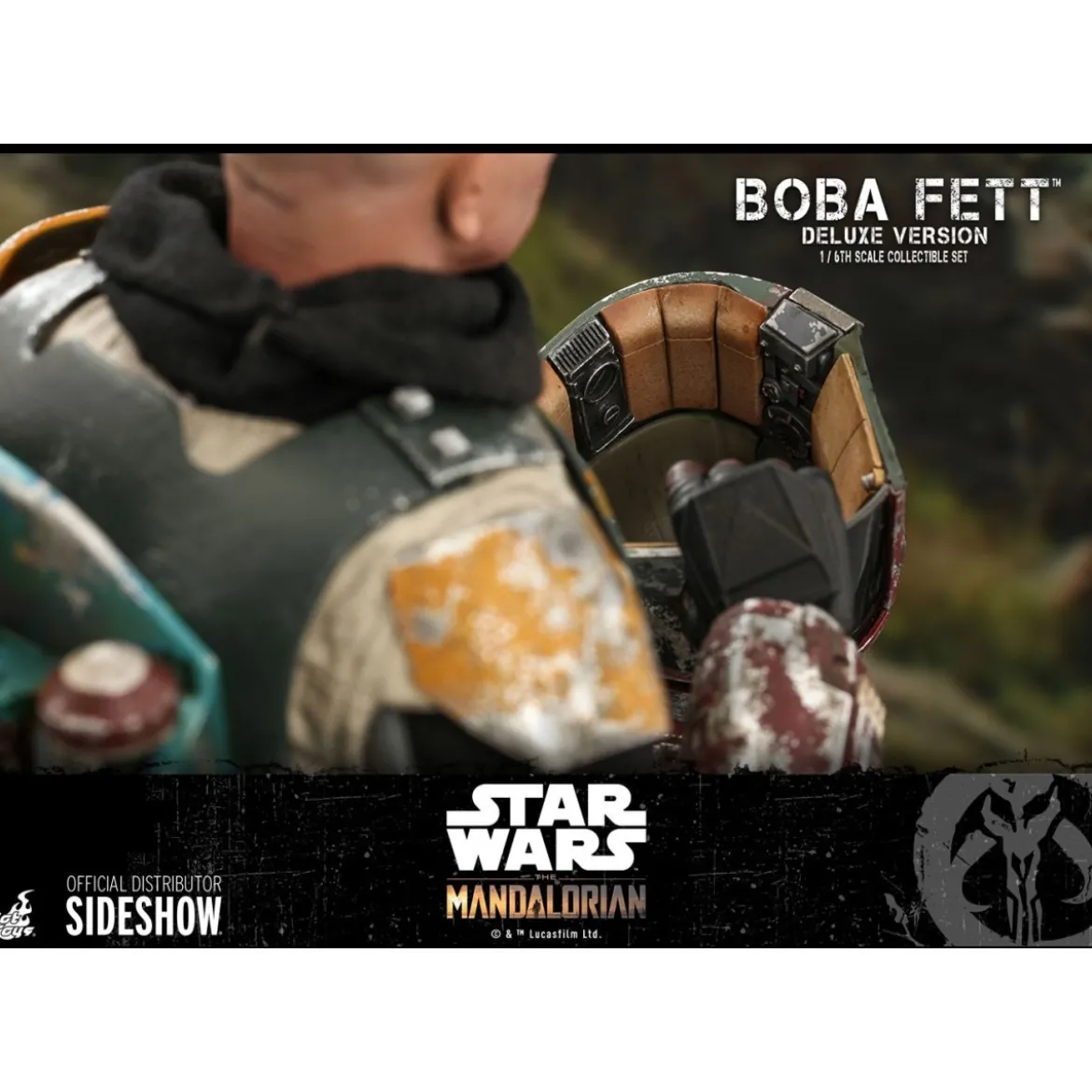 Hot Toys Star Wars The Mandalorian Boba Fett Deluxe Version 1/6 Movie Masterpiece