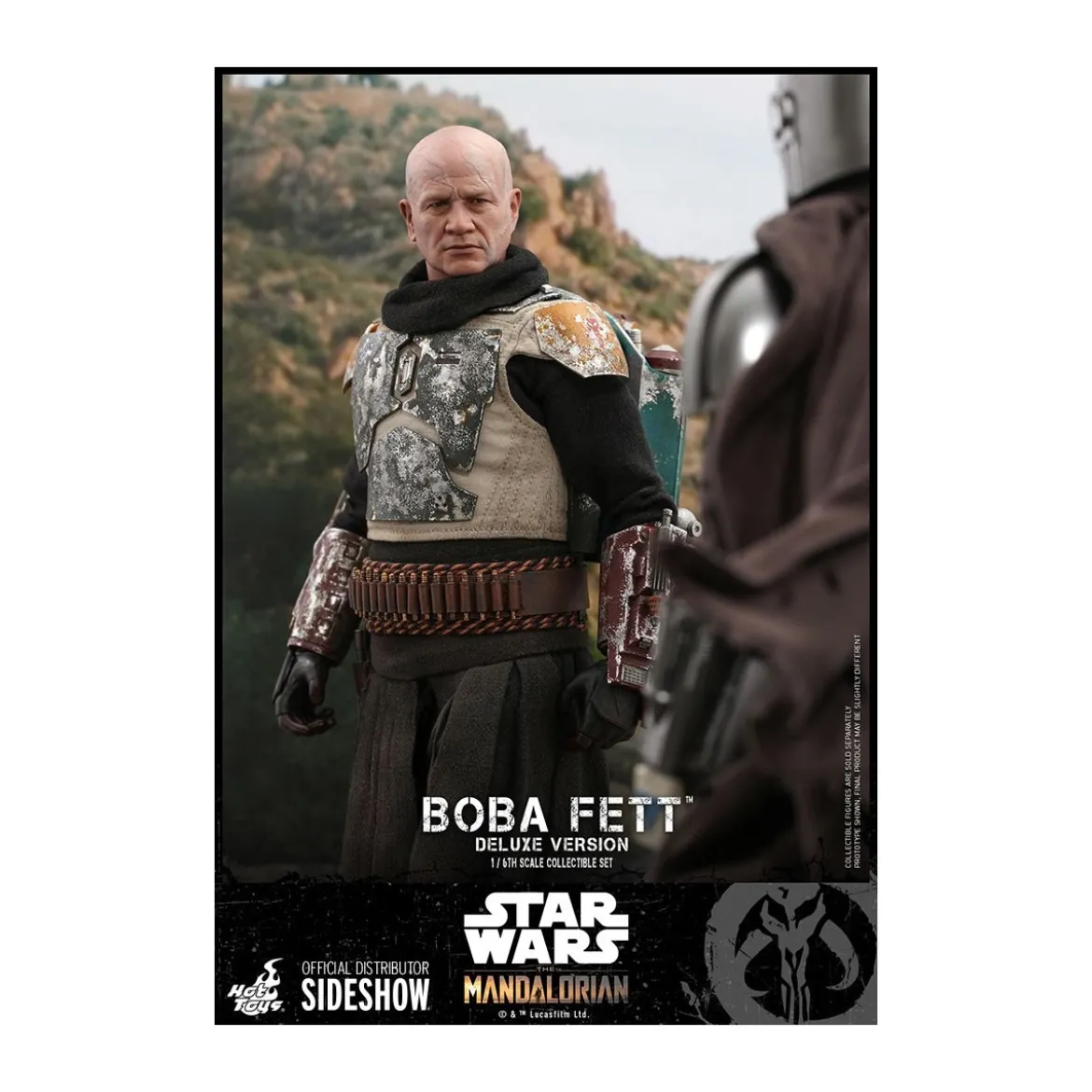 Hot Toys Star Wars The Mandalorian Boba Fett Deluxe Version 1/6 Movie Masterpiece