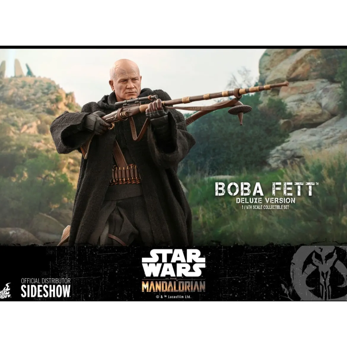 Hot Toys Star Wars The Mandalorian Boba Fett Deluxe Version 1/6 Movie Masterpiece