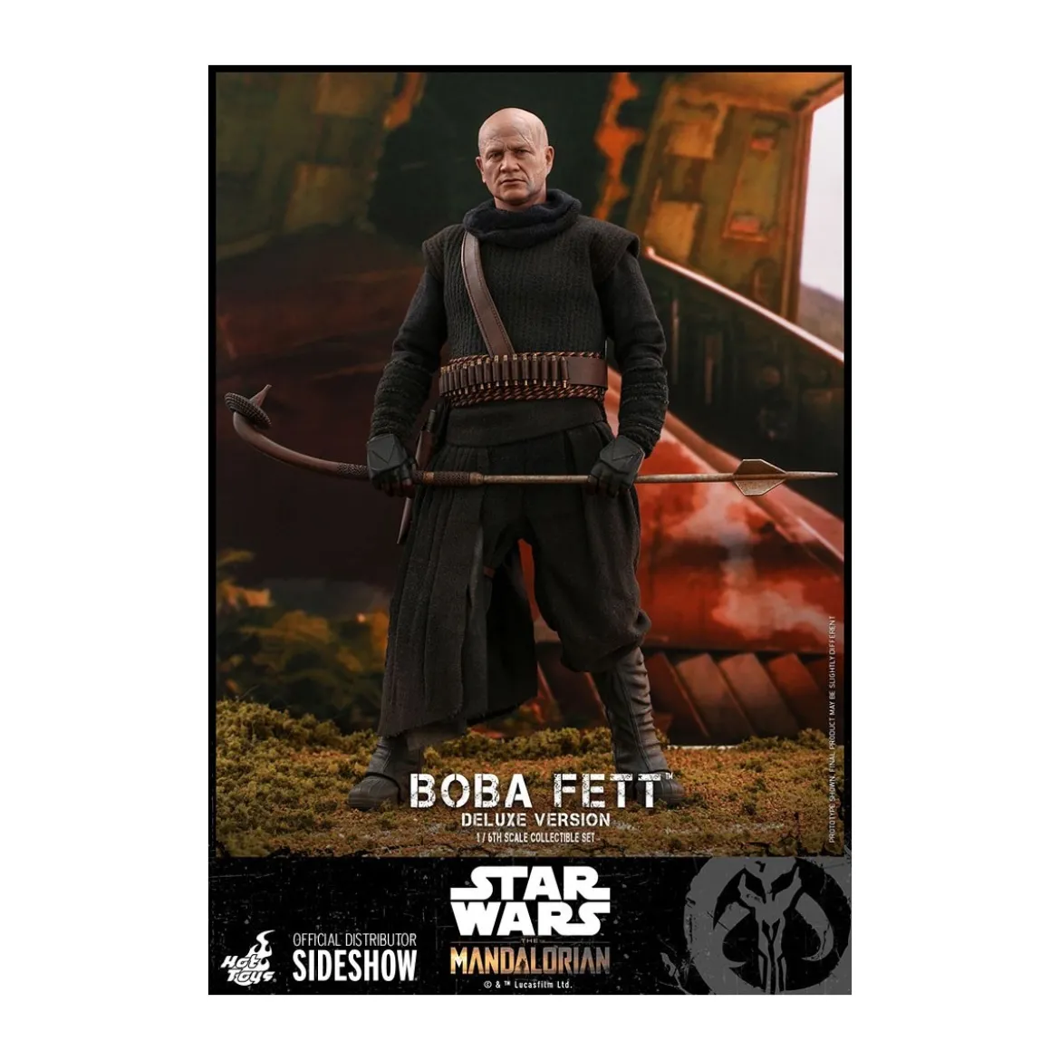Hot Toys Star Wars The Mandalorian Boba Fett Deluxe Version 1/6 Movie Masterpiece