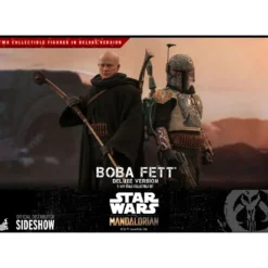 Hot Toys Star Wars The Mandalorian Boba Fett Deluxe Version 1/6 Movie Masterpiece