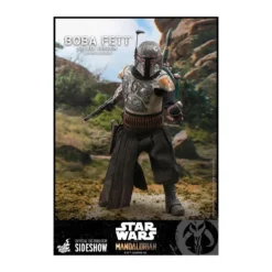 Hot Toys Star Wars The Mandalorian Boba Fett Deluxe Version 1/6 Movie Masterpiece