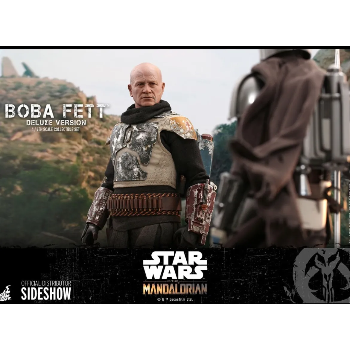 Hot Toys Star Wars The Mandalorian Boba Fett Deluxe Version 1/6 Movie Masterpiece