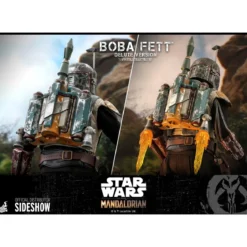 Hot Toys Star Wars The Mandalorian Boba Fett Deluxe Version 1/6 Movie Masterpiece