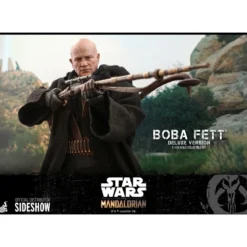 Hot Toys Star Wars The Mandalorian Boba Fett Deluxe Version 1/6 Movie Masterpiece