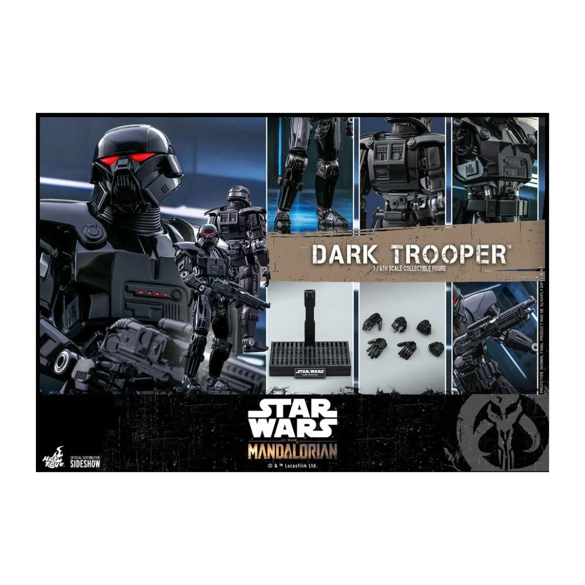 Hot Toys Star Wars - The Mandalorian - Dark Trooper 1/6