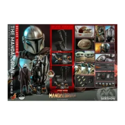 Hot Toys Star Wars - The Mandalorian and the Child Deluxe 1/4