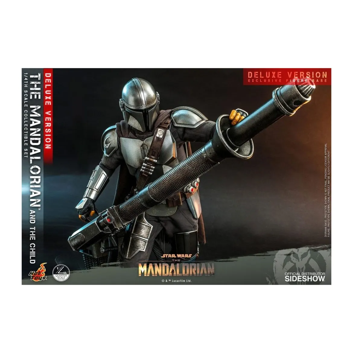 Hot Toys Star Wars - The Mandalorian and the Child Deluxe 1/4